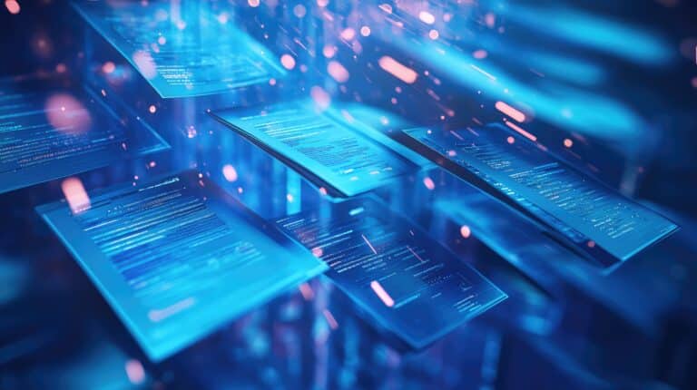 Digital transformation in tax e-invoice software AI generated illustration